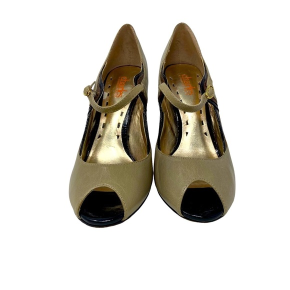 Charles by Charles David. Tru-tone Open Toe Strap Heels Size 7-1/2”B - Picture 3 of 8